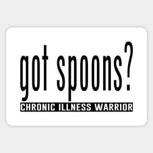 Got spoonss? (black) Sticker